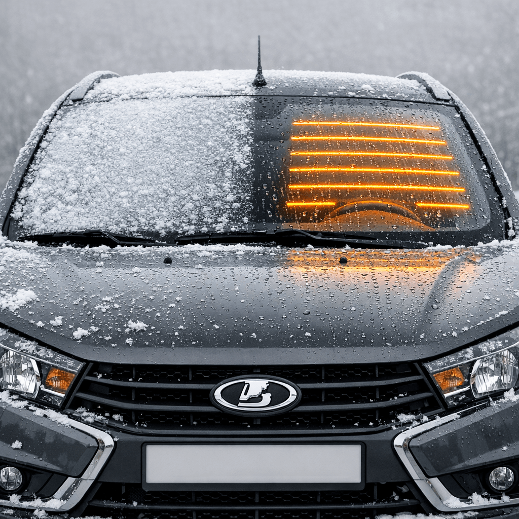 Лобовое стекло Renault Logan II, 2014+
